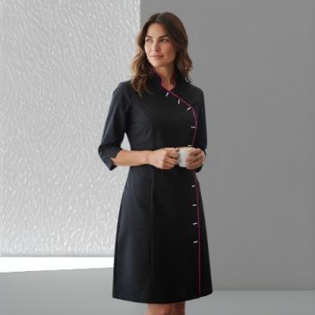 Jurk Romy zwart roze