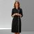 Jurk Romy zwart wit