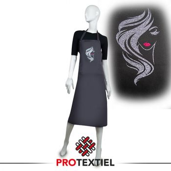 Schort met opdruk glitter 005