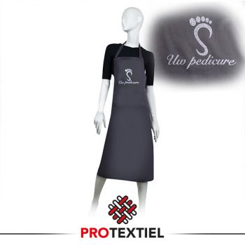 Schort met opdruk glitter 008