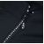 Tuniek Demi: Zwart met diamant rits