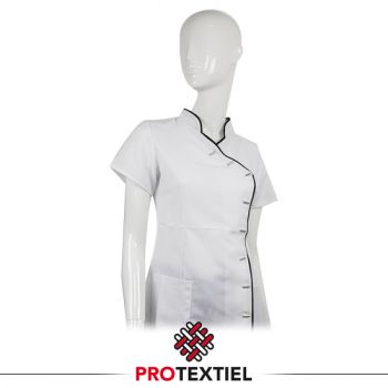 Tuniek Romy wit-zwart